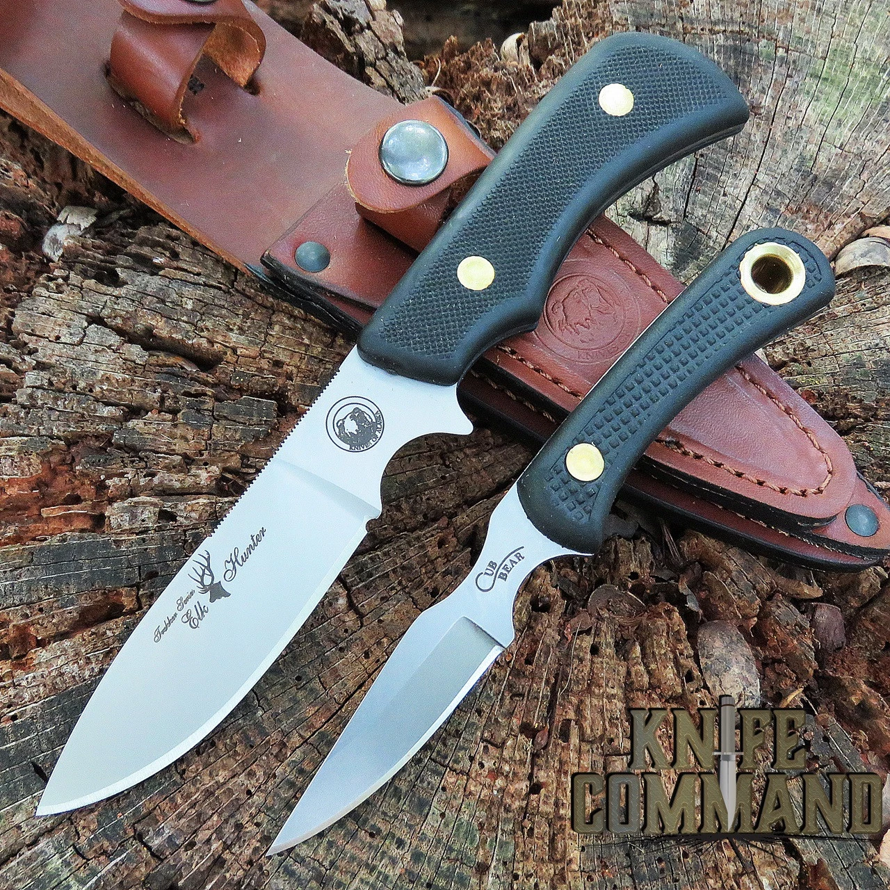 Knives Of Alaska Trekker Elk Hunter Suregrip Hunting Knife Combo 00198FG 3 Knives Of Alaska Trekker Elk Hunter Suregrip Hunting Knife Combo 00198FG