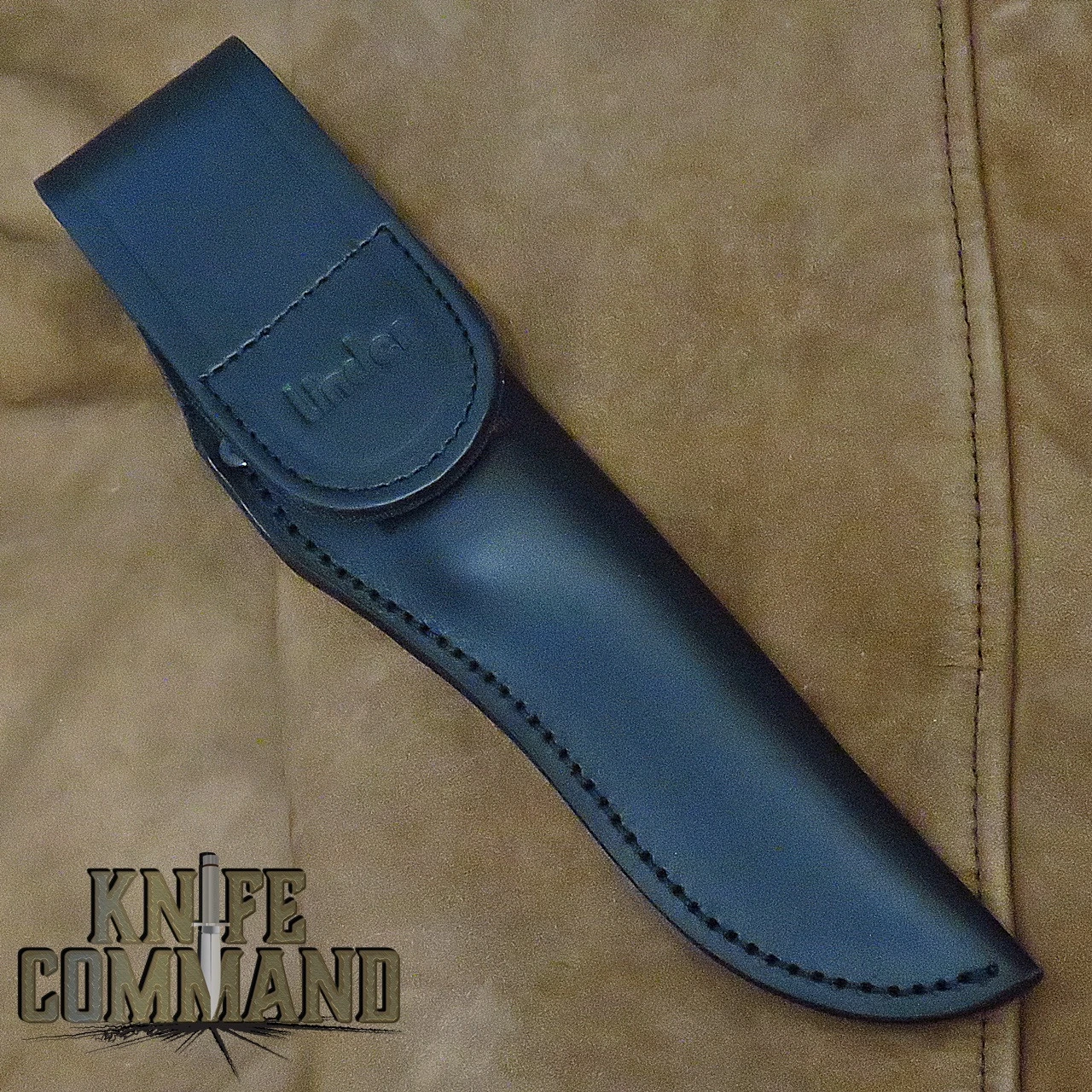 Linder Solingen White Micarta Drop Point Full Tang Hunting Knife 3-1/2" 440c 143409 5 Linder Solingen White Micarta Drop Point Full Tang Hunting Knife 3-1/2" 440c 143409 - Image 3