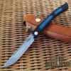 Mcusta The Executive Personal Limited Edition VG-10 Core Blue Singray 4.56" Folding Steak Knife -Chic Knives Store MCSTLEB BLUE 44938.1644193419.1280.1280