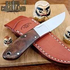 Moki Rare Limited Edition Mini Hunter Fixed Blade Knife In Desert Ironwood 5 Moki Rare Limited Edition Mini Hunter Fixed Blade Knife In Desert Ironwood -Chic Knives Store MOKI HM 540 3 DI BK 53722.1672437453.1280.1280