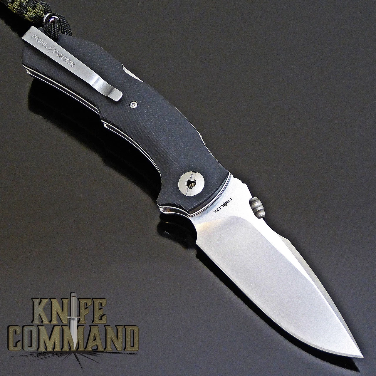 Pohl Force Mike Five Black G10 1062 Tactical Folding Knife 4 Pohl Force Mike Five Black G10 1062 Tactical Folding Knife - Image 2