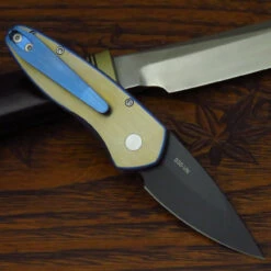 Pro-Tech Knives Sprint 2952 Titanium Automatic Knife With Black DLC 2" S35VN Blade 7 Pro-Tech Knives Sprint 2952 Titanium Automatic Knife With Black DLC 2" S35VN Blade -Chic Knives Store PRO TECH 2952 BK 09164.1658358349.1280.1280