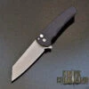 Pro-Tech Knives 5201 Malibu Manual Flipper Knife Folder 3.25" Stonewash CPM-20CV Reverse Tanto Blade -Chic Knives Store PRO TECH 5201 MALIBU 09371.1617661037.1280.1280