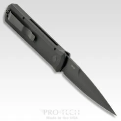 Pro-Tech Knives Godfather 921-SWAT Automatic Knife Police Law Enforcement Folder 4" Black DLC Blade -Chic Knives Store PRO TECH 921 SWAT BK 21612.1556136450.1280.1280