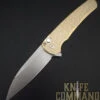 Pro-Tech Knives 5311 Bronze Alu Malibu Manual Flipper Knife Folder 3.25" Stonewash MAGNACUT Wharncliffe Blade -Chic Knives Store PRO TECH MALIBU 5311 77119.1680879546.1280.1280