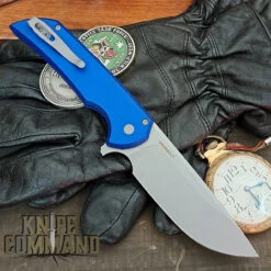 Pro-Tech Knives MX101-Blue Mordax Manual Flipper Knife Folder 3.625" Stonewash MAGNACUT Drop Point Blade 6 Pro-Tech Knives MX101-Blue Mordax Manual Flipper Knife Folder 3.625" Stonewash MAGNACUT Drop Point Blade -Chic Knives Store PRO TECH MX101 BLUE BK 03372.1675979201.1280.1280