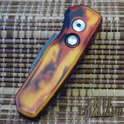 Pro-Tech Knives R5301-DF Dama Runt 5 Del Fuego Automatic Folder Knife Folder 1-15/16" Damascus Wharncliffe Blade 7 Pro-Tech Knives R5301-DF Dama Runt 5 Del Fuego Automatic Folder Knife Folder 1-15/16" Damascus Wharncliffe Blade -Chic Knives Store PRO TECH R5301 DF DAMA CL 03521.1668362737.1280.1280