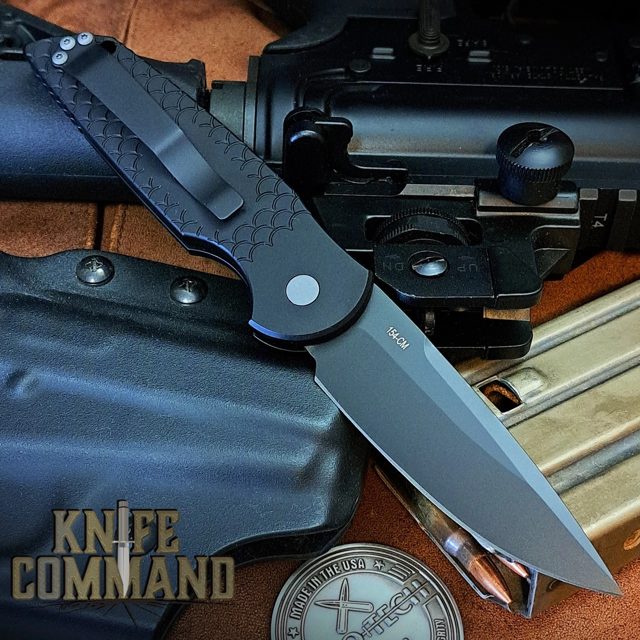 Pro-Tech Knives Tactical Response 3 TR-3 X1 M Military Issue Automatic Knife Folder 3.5" Blade 4 Pro-Tech Knives Tactical Response 3 TR-3 X1 M Military Issue Automatic Knife Folder 3.5" Blade - Image 2