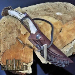 Silver Stag Deer Skinner DS4.5 Crown Stag Hunting Knife 4.5" Trailing Point D2 -Chic Knives Store SILVER STAG DEER SKINNER DS4.5 SH 51665.1650472629.1280.1280