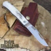 Silver Stag Large Lockback Folder Hunting Knife FLBL4.0 4" Clip Point D2 With Sheath -Chic Knives Store SILVER STAG LARGE BACK LOCK FOLDER FLBL4.0 24370.1650563912.1280.1280