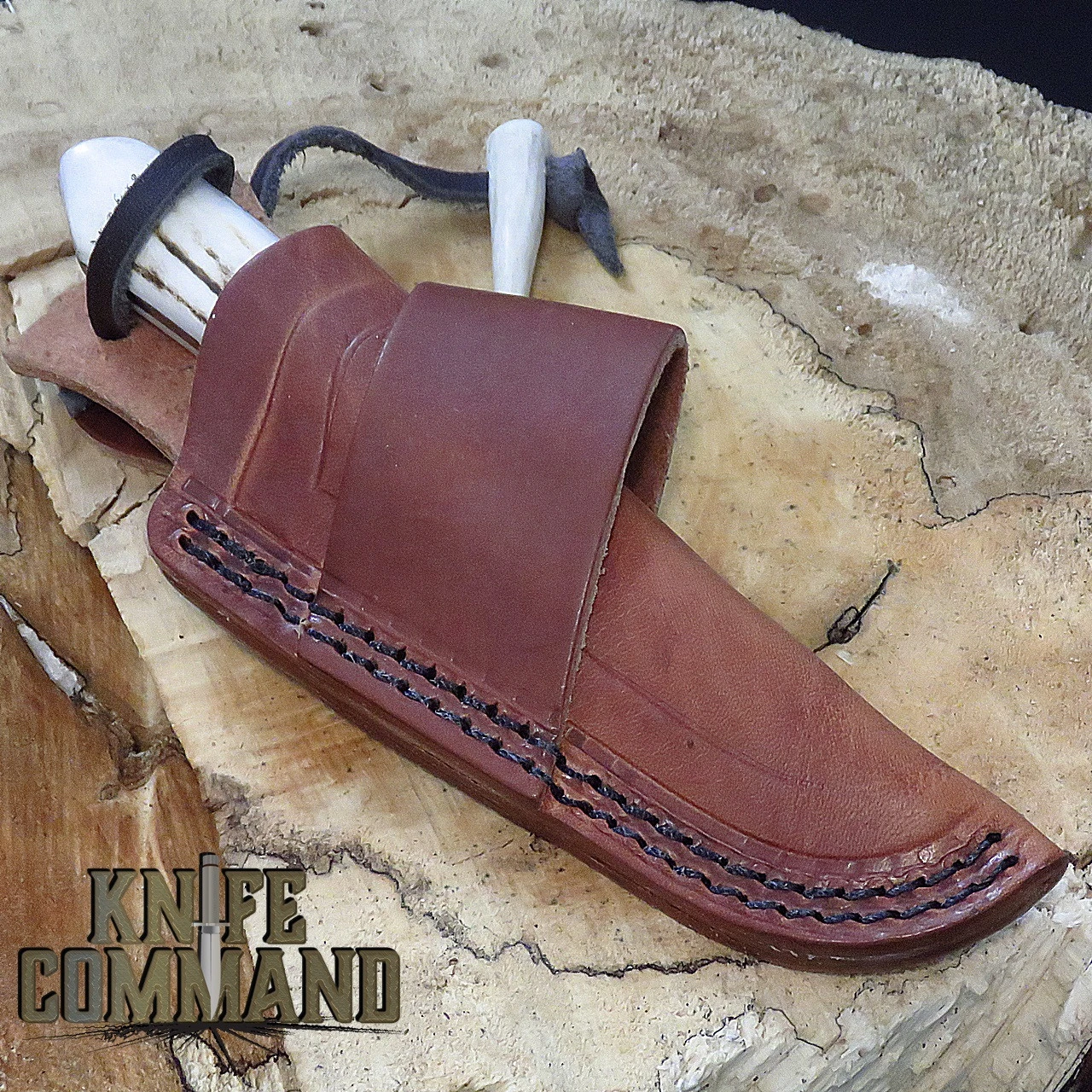 Silver Stag Whitetail Caper Hunting Knife 2.75" Caping Style D2 Skinner EDC - Image 3