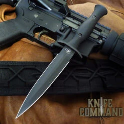 Spartan Blades Harsey Dagger Knife Black / Black Nylon Sheath SB49BKBKNLBK