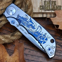 Spartan Blades Harsey Folder Special Edition Viking Titanium 4" CPM S45VN Blade SF5VIKING -Chic Knives Store SPARTAN HARSEY VIKING CL W 88279.1679525914.1280.1280