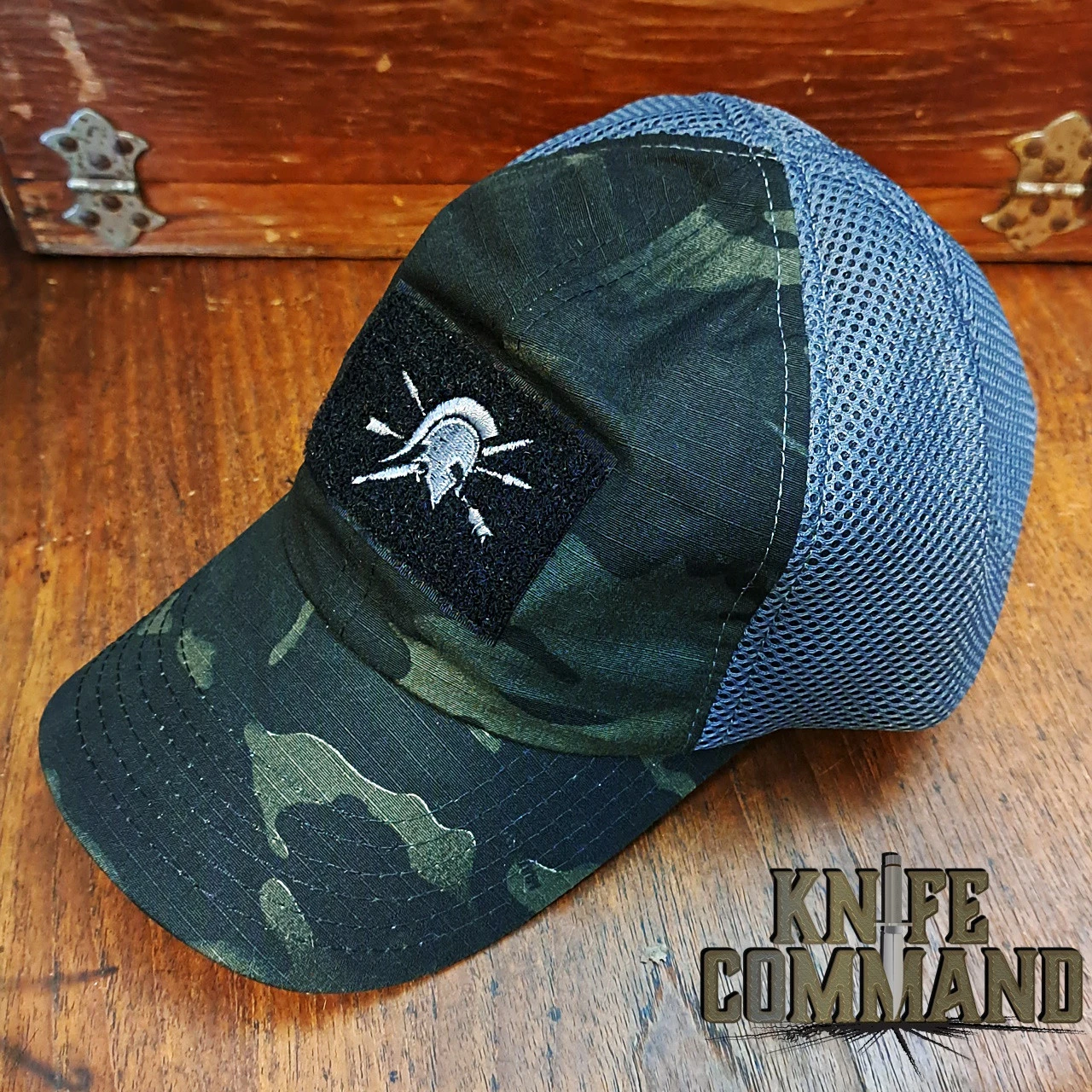 SPARTAN BLADES MultiCam Mesh Hat With Spartan Blade Logo 7 SPARTAN BLADES MultiCam Mesh Hat With Spartan Blade Logo - Image 5