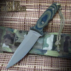 Spartan Blades Harsey Tactical Trout Knife Flat Dark Earth / MultiCam Nylon Sheath SB43DECMNLMC