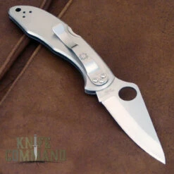 Spyderco Delica Santa Fe Stoneworks Blue Line Police Special Knife -Chic Knives Store SPYDERCO DELICA BLUE LINE BK 18926.1510595757.1280.1280