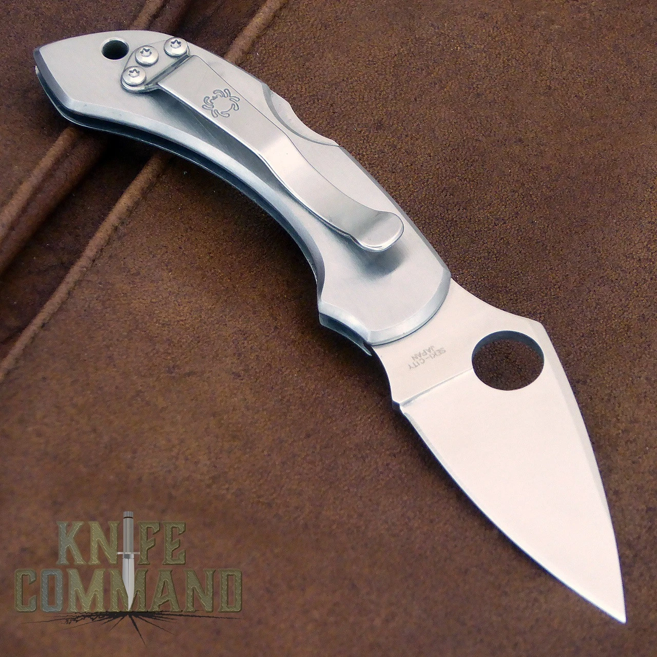 Spyderco Dragonfly Santa Fe Stoneworks Blue Line Police Special Knife 6 Spyderco Dragonfly Santa Fe Stoneworks Blue Line Police Special Knife - Image 4