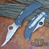 Spyderco Worker Tufram GIN-1 Serrated Edge Knife -Chic Knives Store SPYDERCO WORKER TUFRAM SE KC 80418.1484519472.1280.1280