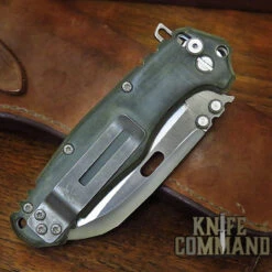 Wander Tactical Custom Franken "The Gate" Extreme Duty Folding Knife Green Micarta Wharncliffe -Chic Knives Store WANDER FRANKEN GATE GM CL 17642.1629478707.1280.1280