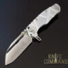Wander Tactical Hurricane Custom Gen 3 Extreme Duty Folding Knife Silver Aluminum / Satin -Chic Knives Store WANDER HURRICANE GEN 3 ALUMINUM SATIN 42640.1617641946.1280.1280