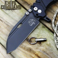 Wander Tactical Hurricane Gen 3 Extreme Duty Folding Knife Black Black Aluminum -Chic Knives Store WANDER HURRICANE GEN 3 BLACK BLACK BLD 12551.1572541421.1280.1280