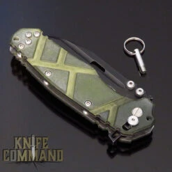 Wander Tactical Hurricane Custom Gen 3 Extreme Duty Folding Knife Green Micarta / Black -Chic Knives Store WANDER HURRICANE GEN 3 GREEN MICARTA BLACK CL 07829.1617641946.1280.1280