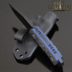 Wander Tactical KC Commander Custom Police Law Enforcement Fixed Blade Knife Black -Chic Knives Store WANDER KC COMMANDER BLK BLK HDLBK 70988.1532717432.1280.1280