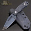 Wander Tactical KC Commander Custom Police Law Enforcement Fixed Blade Knife Black 1 Wander Tactical KC Commander Custom Police Law Enforcement Fixed Blade Knife Black -Chic Knives Store WANDER KC COMMANDER BLK BLK 33701.1532717432.1280.1280
