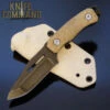 Wander Tactical KC Commander Custom Military Police Law Enforcement Fixed Blade Knife Desert 2 Wander Tactical KC Commander Custom Military Police Law Enforcement Fixed Blade Knife Desert -Chic Knives Store WANDER KC COMMANDER DES RAW 27840.1532726738.1280.1280