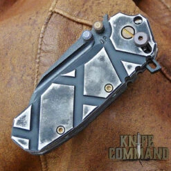 Wander Tactical Custom Mini Hurricane TI Extreme Duty Gentleman's Folding Knife Apocalypse Aluminum -Chic Knives Store WANDER MINI HURRICANE ALUM BLK CL 01659.1526589997.1280.1280