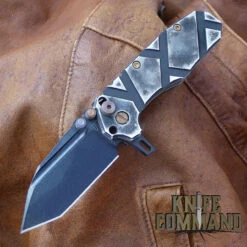Chic Knives Store 11 Wander Tactical Custom Mini Hurricane TI Extreme Duty Gentleman's Folding Knife Apocalypse Aluminum