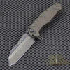 Wander Tactical Custom Mistral Extreme Duty Folding Knife Bi-Tone Gunkote Dark Green Micarta -Chic Knives Store WANDER MISTRAL RAW GRN MIC 43812.1500575172.1280.1280