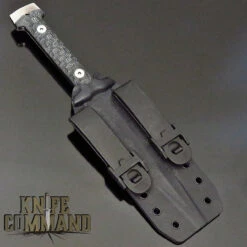 Wander Tactical Custom Primitive Dagger Fixed Blade Knife Black Micarta / Duo Tone Blade -Chic Knives Store WANDER PRIMITIVE DAGGER BLACK TWO TONE SHBK 48605.1617657197.1280.1280