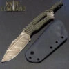 Wander Tactical Custom Raptor Fixed Blade Neck Knife Green Cord / Ice Brush Blade -Chic Knives Store WANDER RAPTOR GREEN ICE BRUSH 07057.1617653388.1280.1280