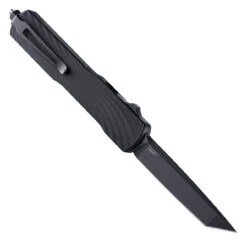 Hogue Knives Counterstrike Black G10 OTF Automatic Knife 3.35" CPM 20CV Black Tanto Blade 34860 -Chic Knives Store hogue34860bk kc 21946.1679934378.1280.1280